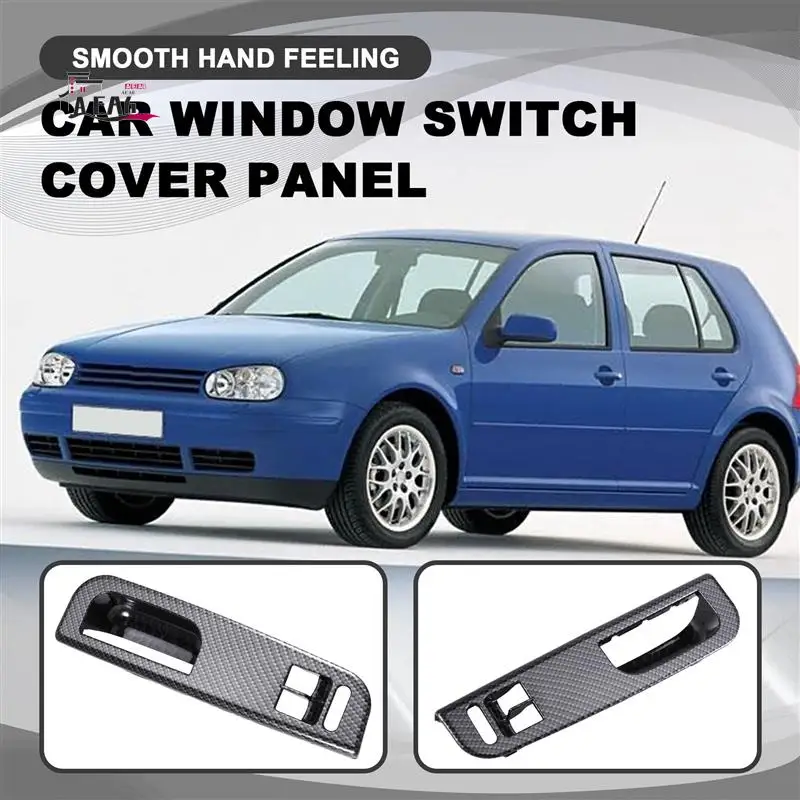 

AEA6-LHD Car Window Switch Cover Panel Door Pull Grab Handle Replacement For Volkswagon Bora Golf 4 1999-2004