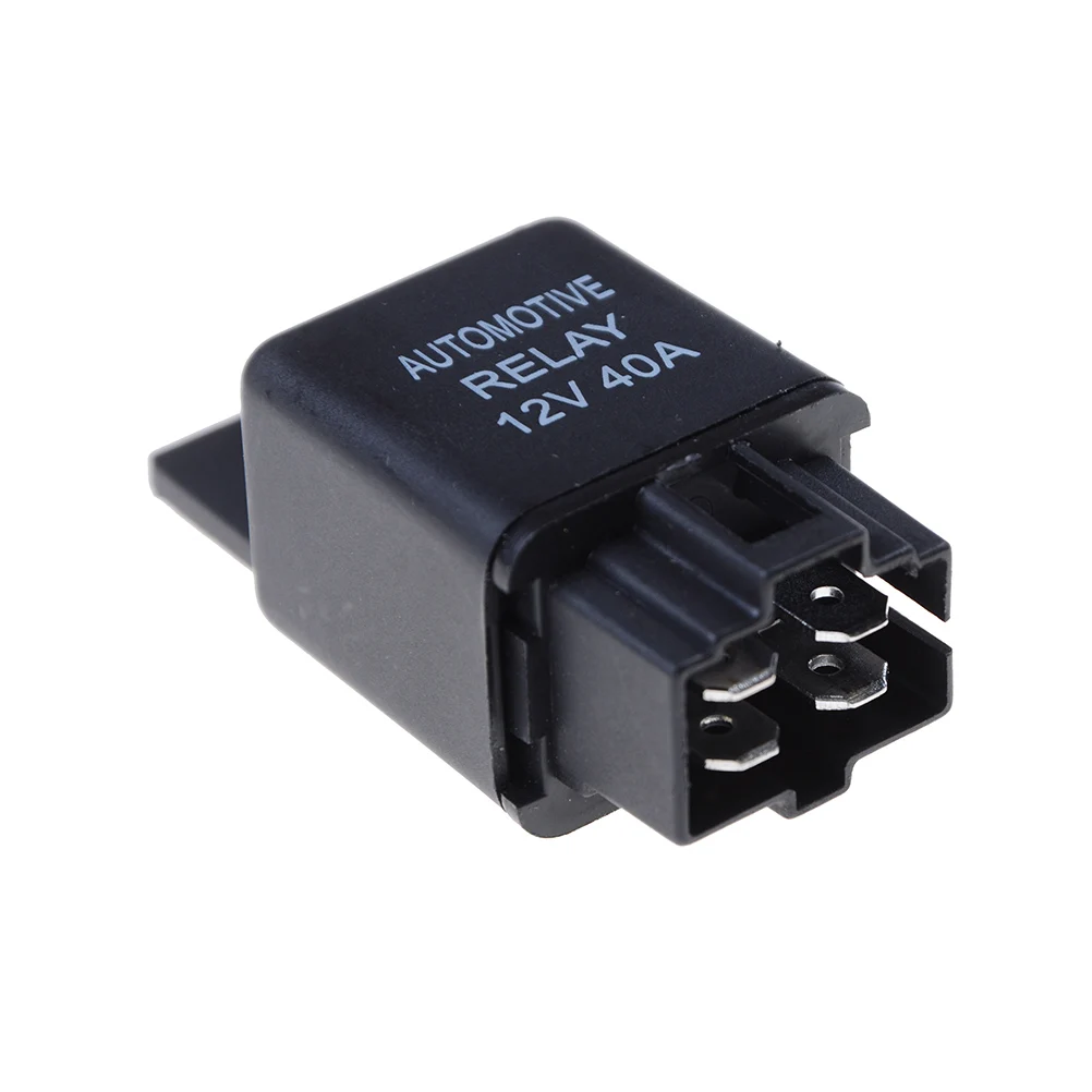 1pcs Car Relay 12V 40A 40 AMP Car Automotive Van Boat Bike 4 Pin SPST Alarm Relay Auto Interior Replacement Part