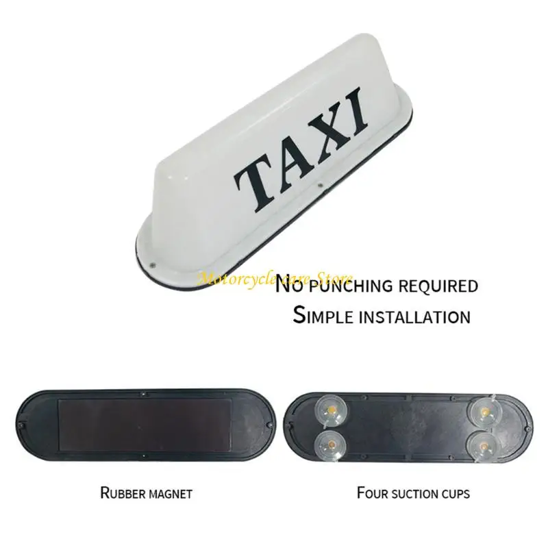 

U75F 12V Roof Lamp Cab Sign Roof Top Car LED Light Waterproof Bright Top Board Roof Sign Auto Accessory