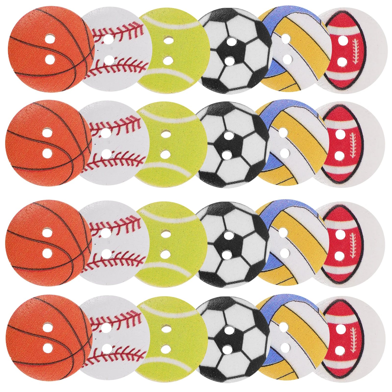 

100 Pcs Assorted Wooden Craft Small Clothing Wooden Natural Round Vintage Assorted Buttons for Crafts Bulk Buttons