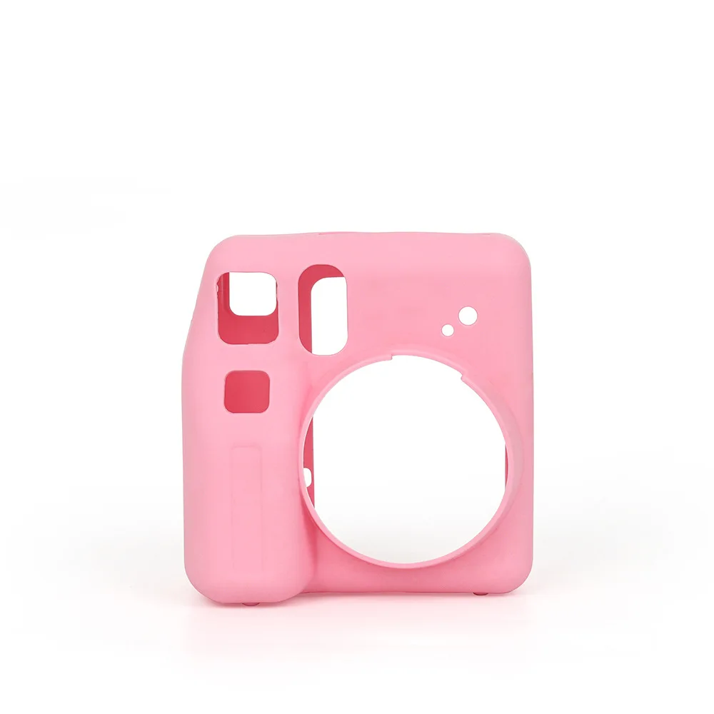 เคสซิลิโคนป้องกันการหล่นสําหรับฝาครอบกล้อง instax mini SE