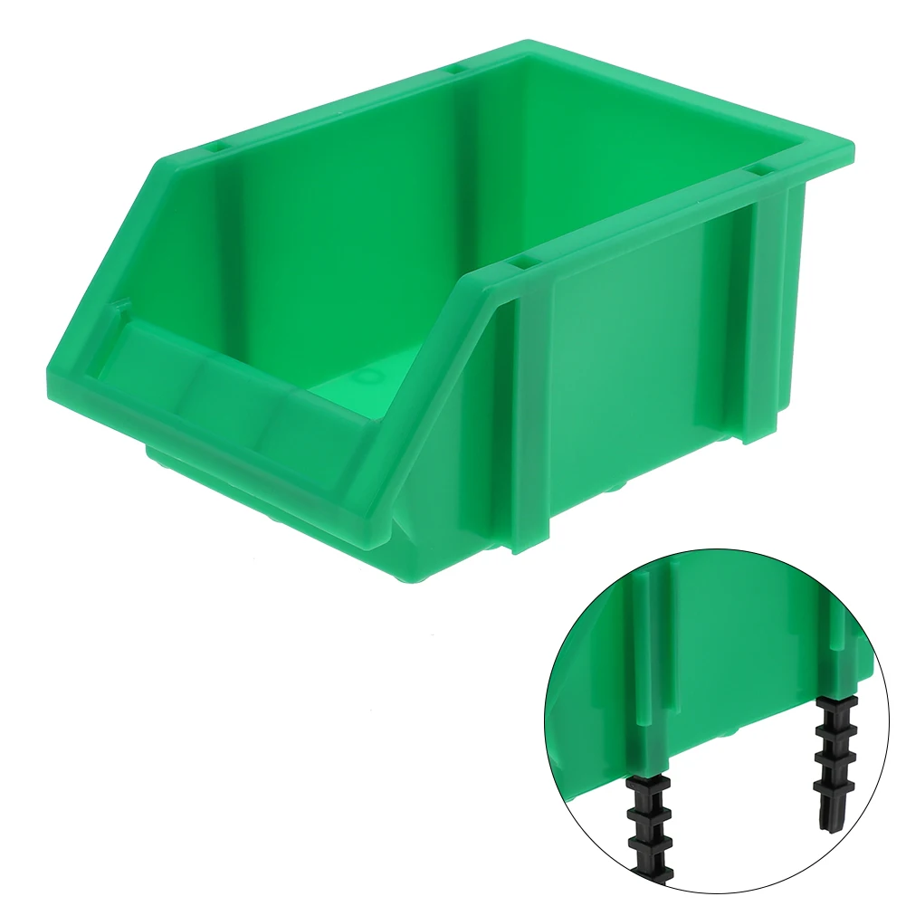 Tool Storage Box Parts Box Red Screw Parts Container Yellow Classification Goods Shelf Green Temperature Resistance