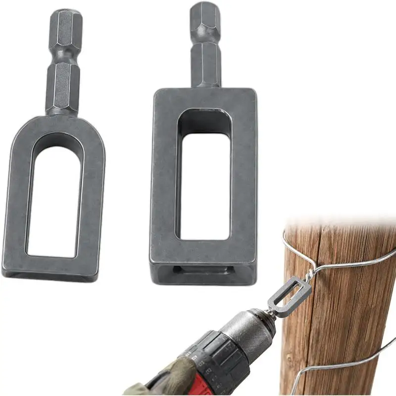 Tie Wire Twister Metal Tool Labor Saving 3-5mm Iron Wire Twist Tool for Road Barrier Installation Wire Bundling Use