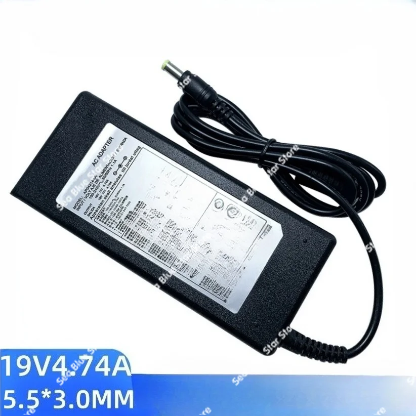 Laptop Power Adapter 19V4.74A 5.5 * 3.0, Suitable for Samsung Notebook Charger