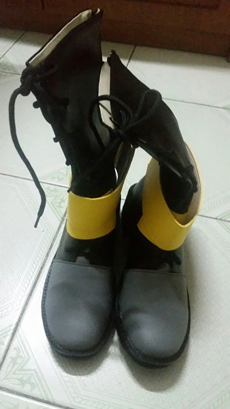 게임 소녀 전선 Ump45 코스프레 신발 할로윈 카니발 부츠 코스프레 가발 가발 맞춤 제작