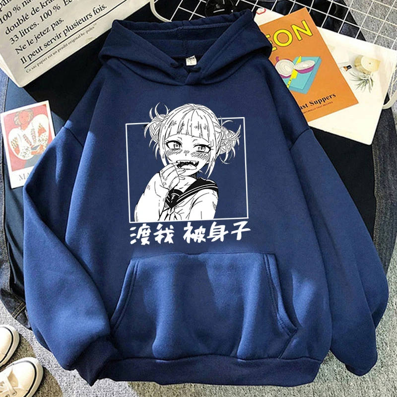 Neue Mode Anime Himiko Toga Gedruckt Hoodie Frauen Männer Herbst Winter Warme Sweatshirt Hip Hop Harajuku Streetwear Langarm