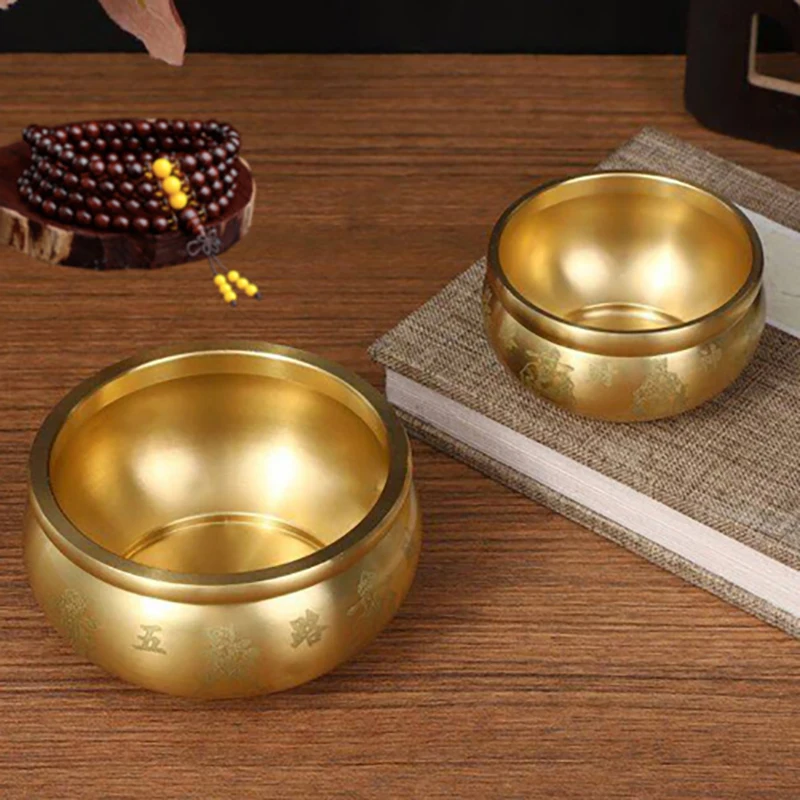 ✦ Cornucopia Brass Fortunate Attract Wealth Good Luck Magical Power Treasure Bowls Desktop Small Ornament Home Decor