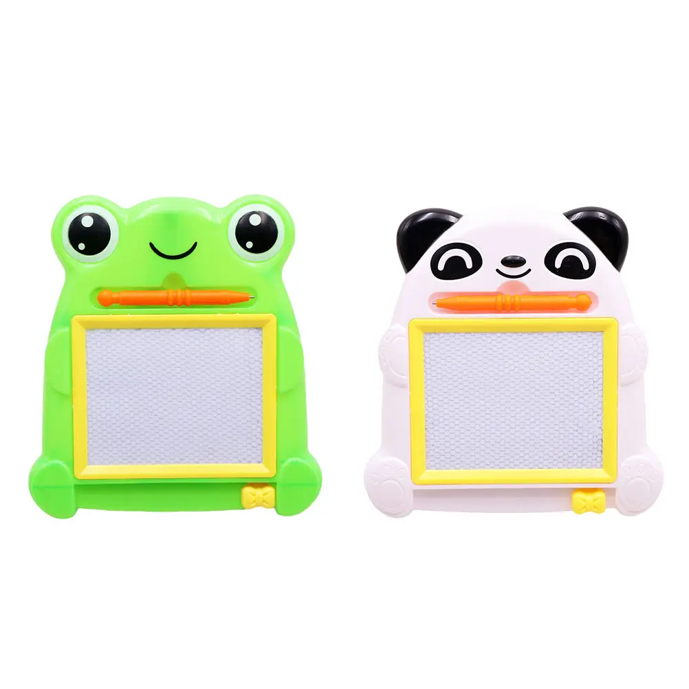

2 set Children's Writing Board 2 Sets Frogs Cartoon Plastic Creative Painting Kids Toy Drawing Board Portable