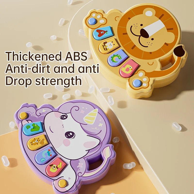 Jouet de Piano électronique Musical pour enfants, apprentissage de la musique, jouets pour bébés, animaux multifonctionnels, clavier de Piano, Instrument de musique, jouet cadeaux