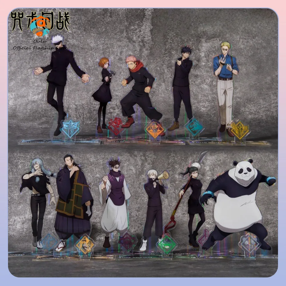 

Новый подлинный Baomeng, оригинальный лицензированный Jujutsu Kaisen, сезон 2, Shibuya Incident, лазерный луч света, акриловый Standee Satoru Gojo