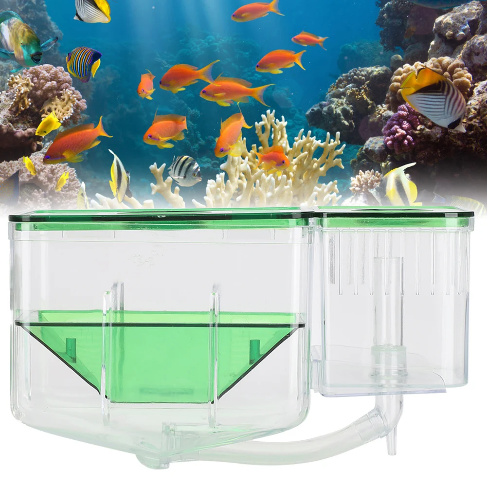 Aquarium Fish Tanks Breeding Box Little Fish Double-Layer Isolation Incubator For Small Fish Shrimp Fish Tank Hatching Incubator