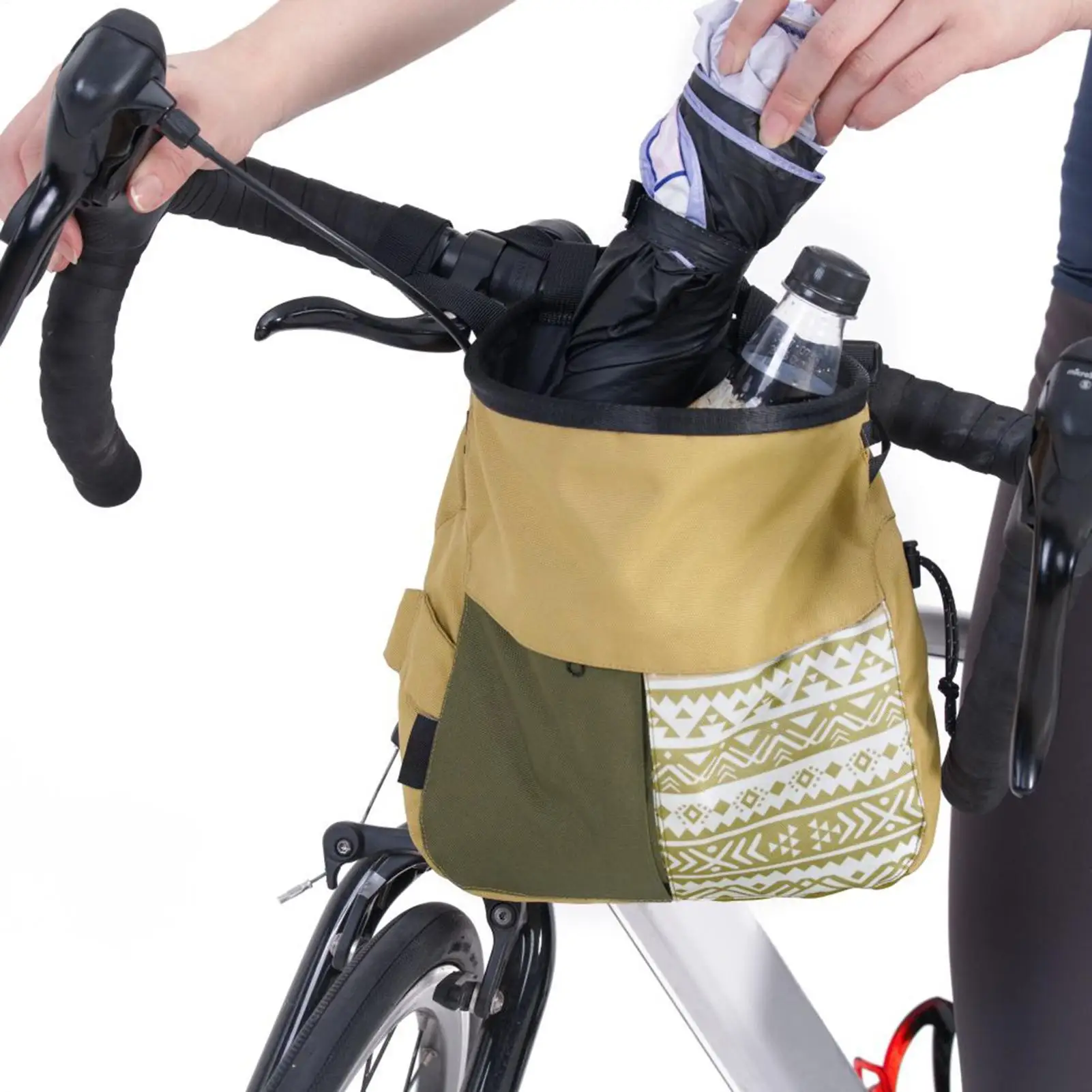 Rock Climbing Chalk Bag Bouldering Chalk Bag Magnesium Powder Pouch with Wide Opening Double brush slots portable & spill-proof