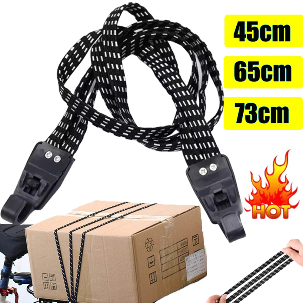 

Mountain Bike 3-in-1 Multi-Functional Tie Down Strap Bicycle Elastic Luggage Strap Rack Fastening Strap3 Sizes Motorcycle Parts