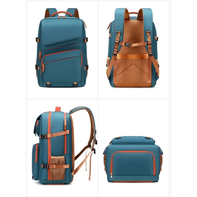 Large Capacity Men Women Backpack Business Commuter Laptop Backpack College Students Schoolbags Out Waterproof Travel Rucksack