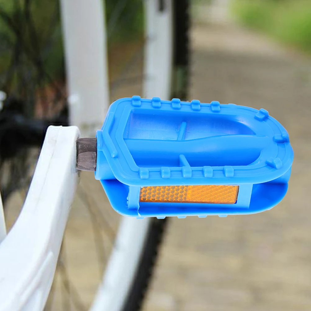 

Kids Bicycle Pedals Replacement Lightweight Anti-Slip Flat Pedals For Toddler Mountain Road Bike Easy Install Stable