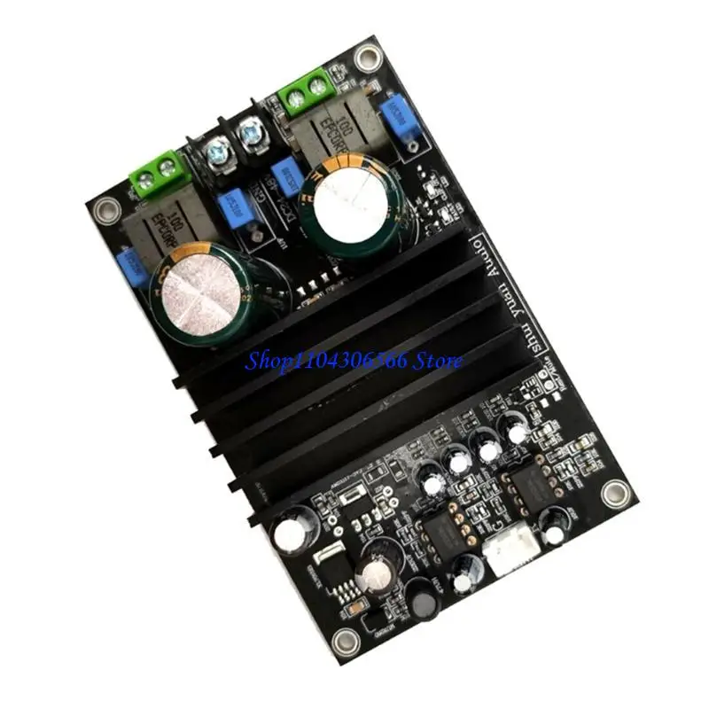 02DD Amplifier Board, TPA3255 300W+300W 2.0 Channel Amplifier Board DC24-40V Digital Stereo Amp Module