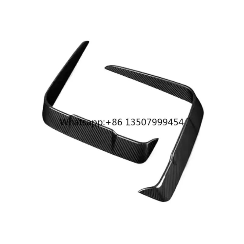 

Top Material Front Canard Carbon Fiber Bumper Lip Canards Fin for 4 Series G22 G23 Trim Piece
