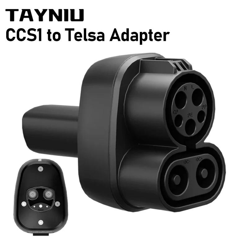 TAYNIU CCS1 to Tesla Adapter 250 kW, High-Power for Level 3 DC Fast Charging Compatibility