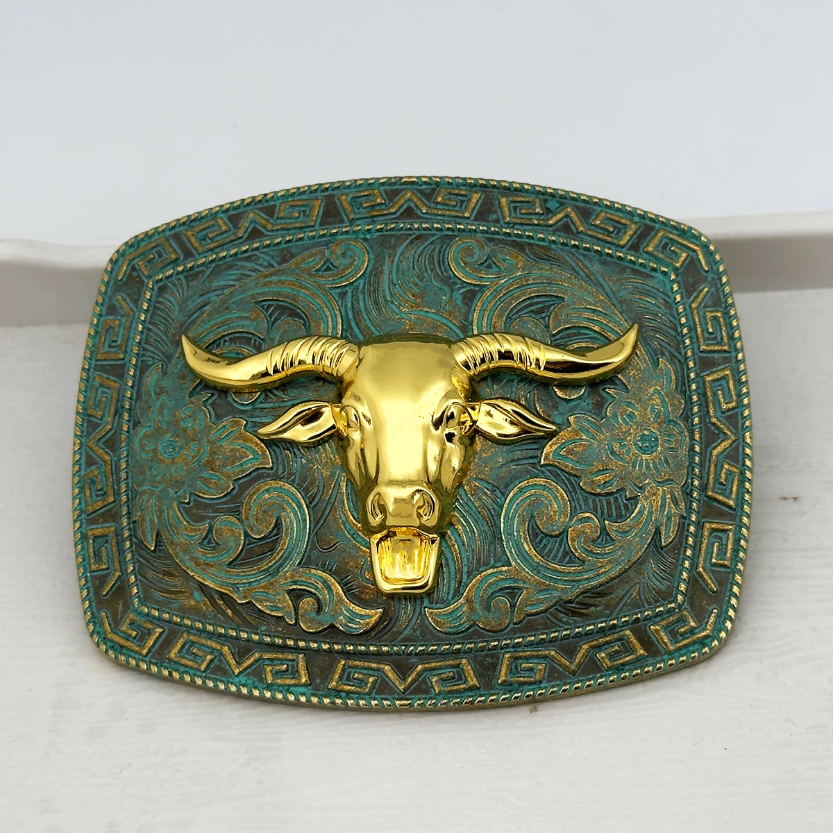 Western Cowboy Belt with Automatic Buckle, New Style Wide Belt, Trendy American Style Waist Belt for Pants, Wholesale