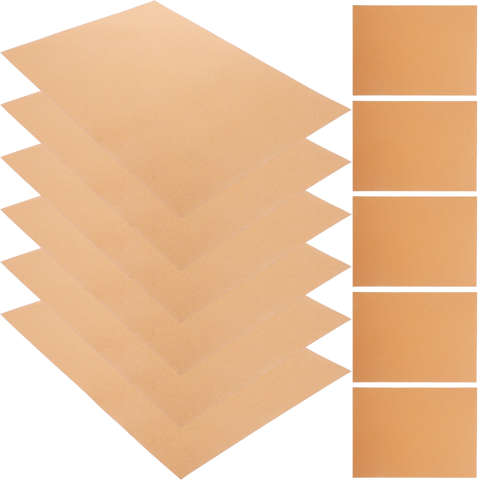 

A4 Kraft Paper Craft Sheets Kids Friendly DIY Origami Projects Durable Thick Cardstock for Drawing Folding Creative