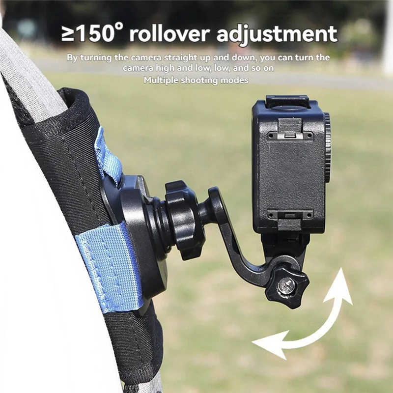 

Classy- Backpack Clip For Gopro Quick Release 360°Second Cut Horizontal Vertical Shooting For DJI Fixed Shooting