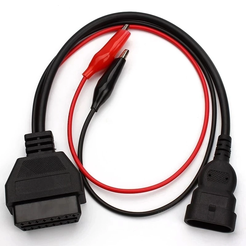 3Pin OBD Cable for FIAT for Lancia for Alfa Romeo 3 Pin Male To OBD 16pin Adapter OBD2 OBDII DLC 16 Pin Female Diagnostic Tool