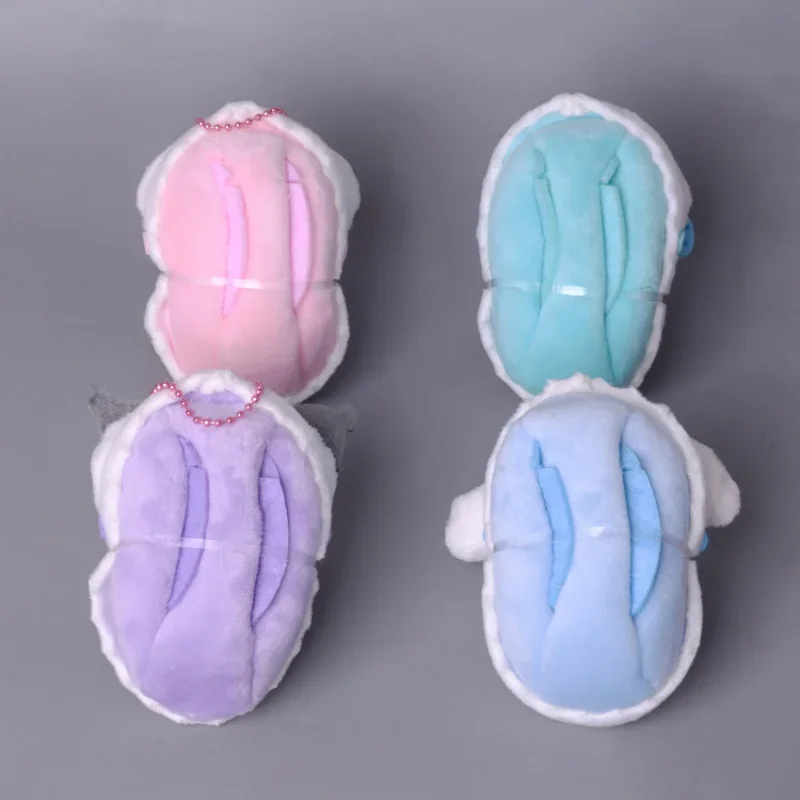 2023 New Sanrio Kawaii Cute Kuromi MyMelody Cinnamoroll Hendon Pacifier Baby Cradle Plush Doll Pendant Children's Birthday Gift