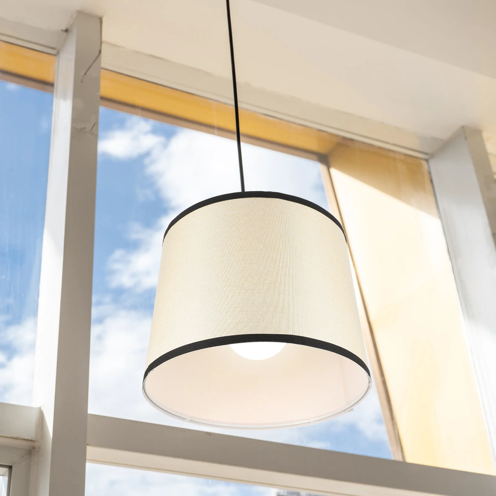 

Абажур торшера, круглый тканевый чехол для стола, прикроватная лампа, современный тканевый абажур, сменный светильник, диффузор для дома