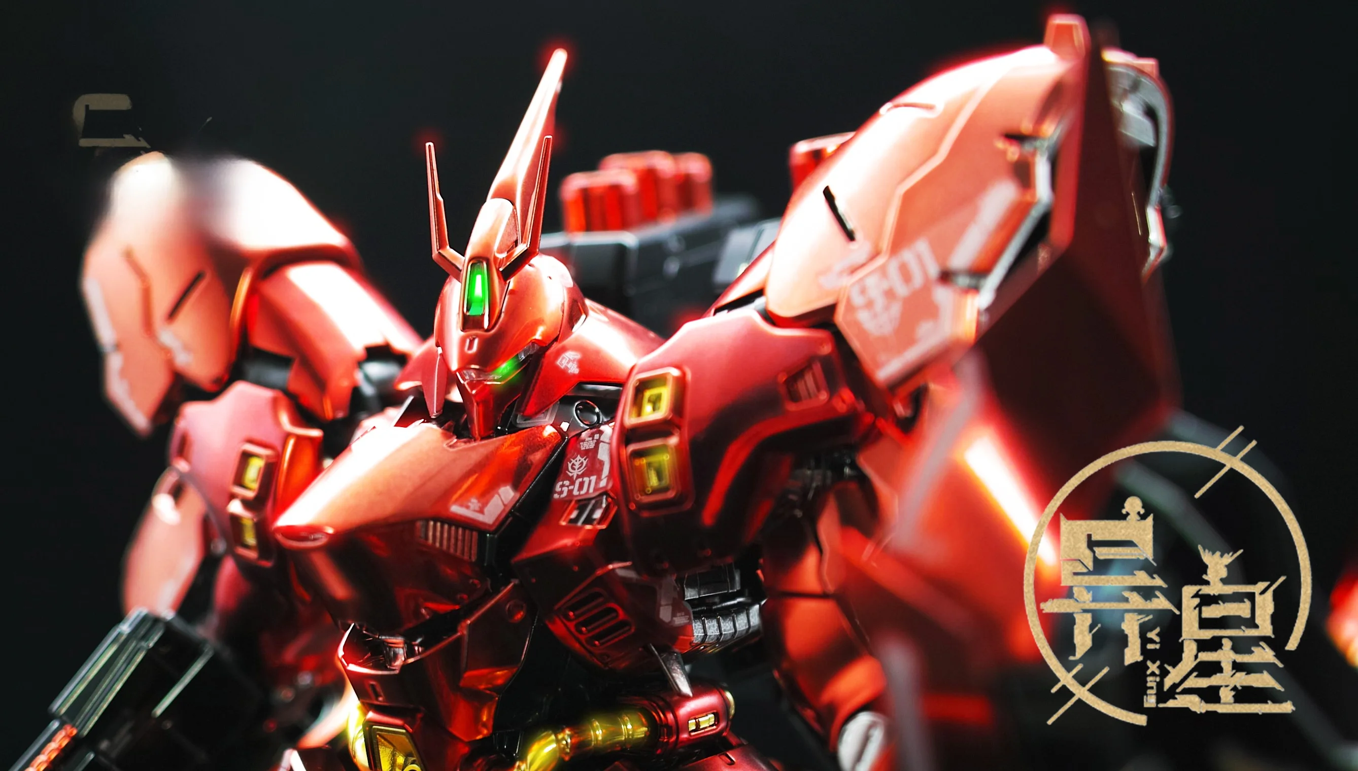 Plated Color Change Sandaiba RG Edition Toy Model Kit for Adult Collectors Limited Toymart Version Sandaiba Robot Model
