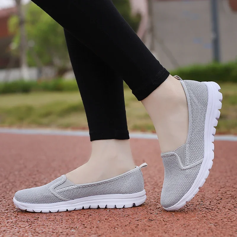 Shockproof Air Sneakers Women 2024 Brands Flats Shoes Luxury Women's Vulcanizing Shoes Ballet Flats For Women 2024 Trend Tennis