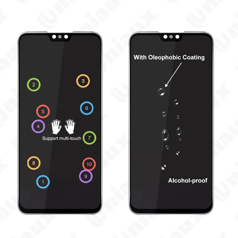 For Huawei Y9 2019 Mobile Phone LCD Screen Display assembly Touch Screen LCD Panel Replacement