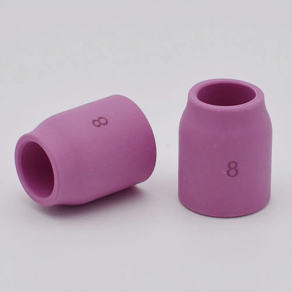 

Pack of 10 Pink Ceramic Gas Lens Cup 53N61S Alumina Nozzle for WP 9/20/25/17/18/26 TIG Welding Torch High Quality Material