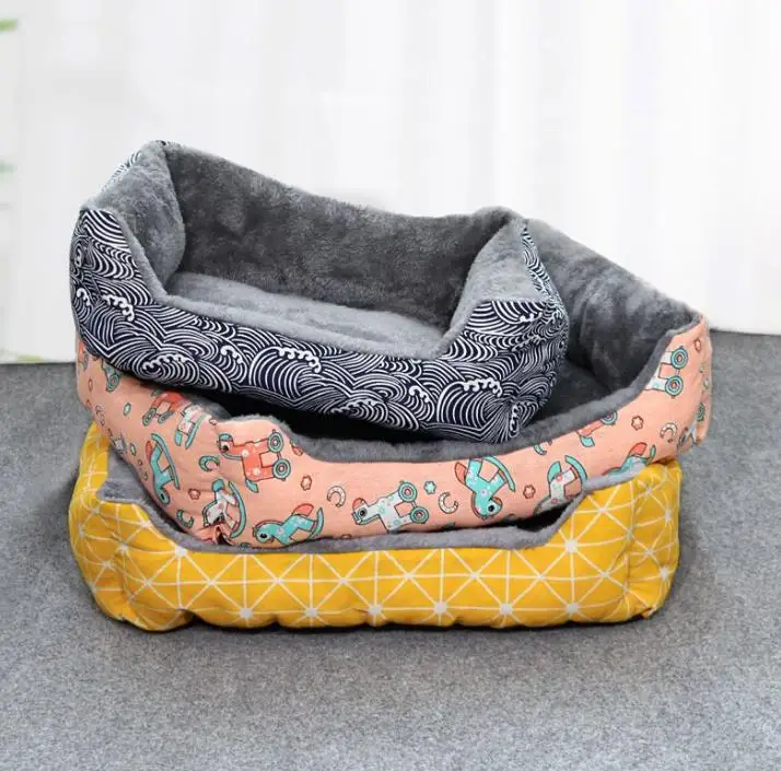 Breathable Anti-slip winter Pet Dog Bed warm Puppy Silk Mat Cushion for Car Floor Sofa Cat Dogs Nest Kennel Mattress Pad