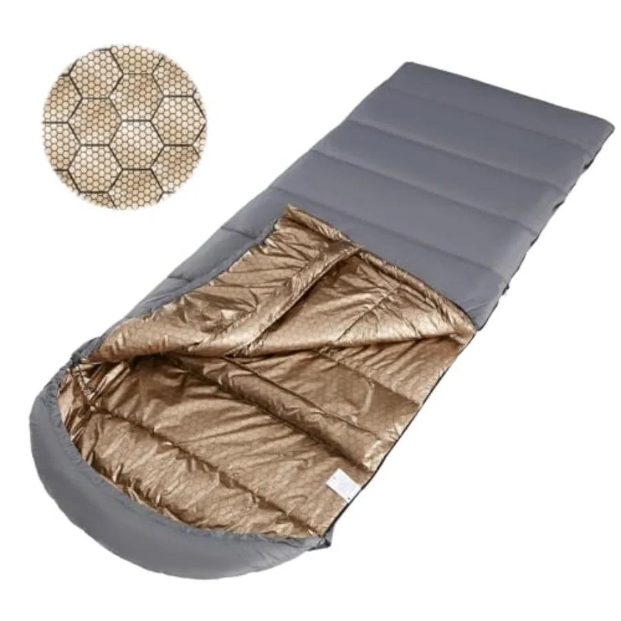 

Warm Sleeping Bags for Adults Backpacking Lightweight Cold Weather Sleeping Bag for Warm Camping Hiking Outdoor Travel Hunting