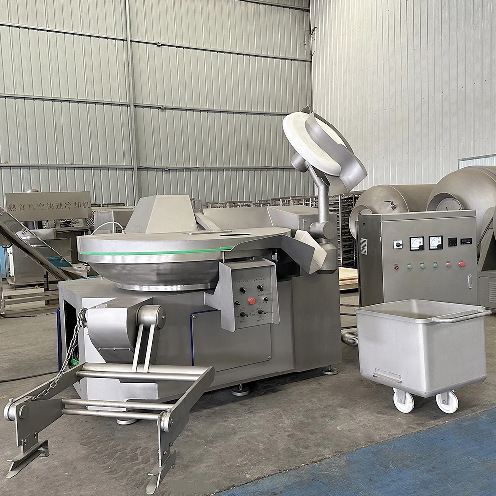 Sausage Pre‑Treatment Meat Chopping Emulsifier Machine For Refining Coarse Minced Meat Into Fine Meat Fillings