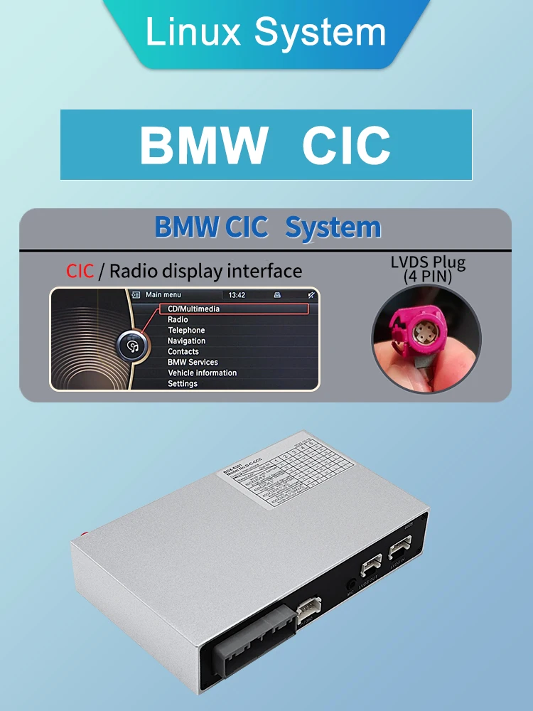 ワイヤレス CarPlay Android 自動モジュール BMW CCC CIC NBT EVO 車