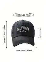1Pc Vintage Embroidered Letter Wide Brim Baseball Trucker Cap Unisex Y2K Millennium Dad Hat Casual Sun Hat For Men Women Summer Daily Beach Outdoor Street Wear - Image 3