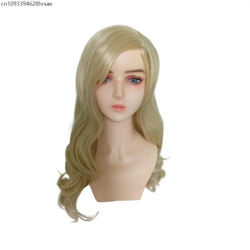 

Cosplay Wig 2025 Movie Costume Wigs Hairs Adult Women Roleplay Wig + Wig Cap Halloween Party Props