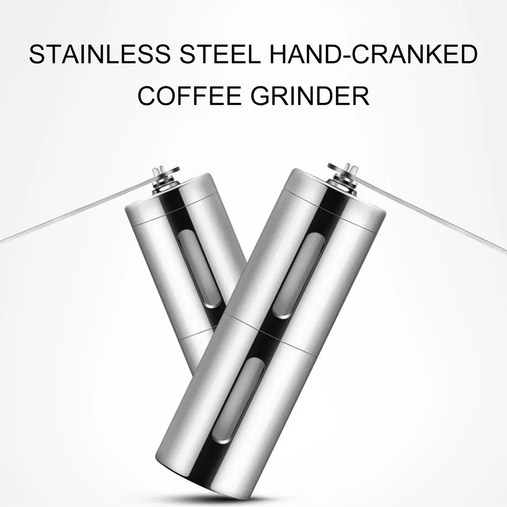 Hand Coffee Grinder Manual Coffee Portable Grinder Adjustable Ceramic Coffee Bean Mill Stainless Steel Kitchen Mills Tools