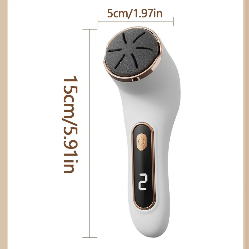 SoftAura Electric Foot Grinder Callus Remover Professional Pedicure Machine Dead Skin Remover Foot File for Home Personal Care - view 5