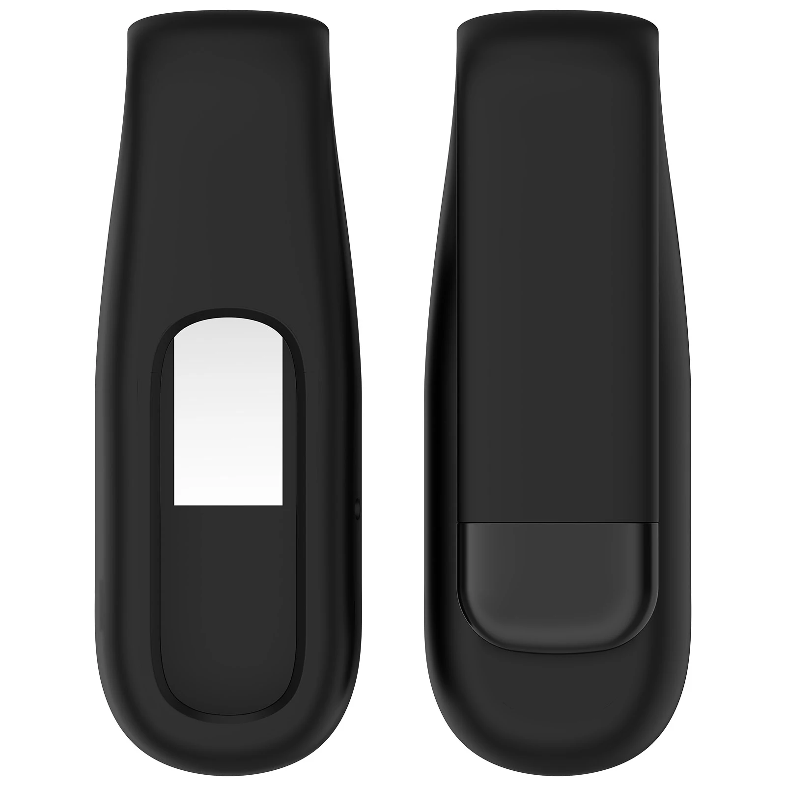 Silicone Steel Clip Holders For Google Fitbit Air Multi-Purpose 360Degree Protection Clips Case Portable Silicone Tracker Holder