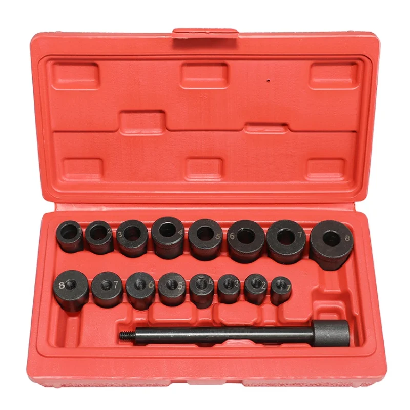 Auto Repair Tools 10pcs and 17pcs Set Clutch Installation Alignment Tool Aligner Carbon Steel Forging High Temperature Hardened