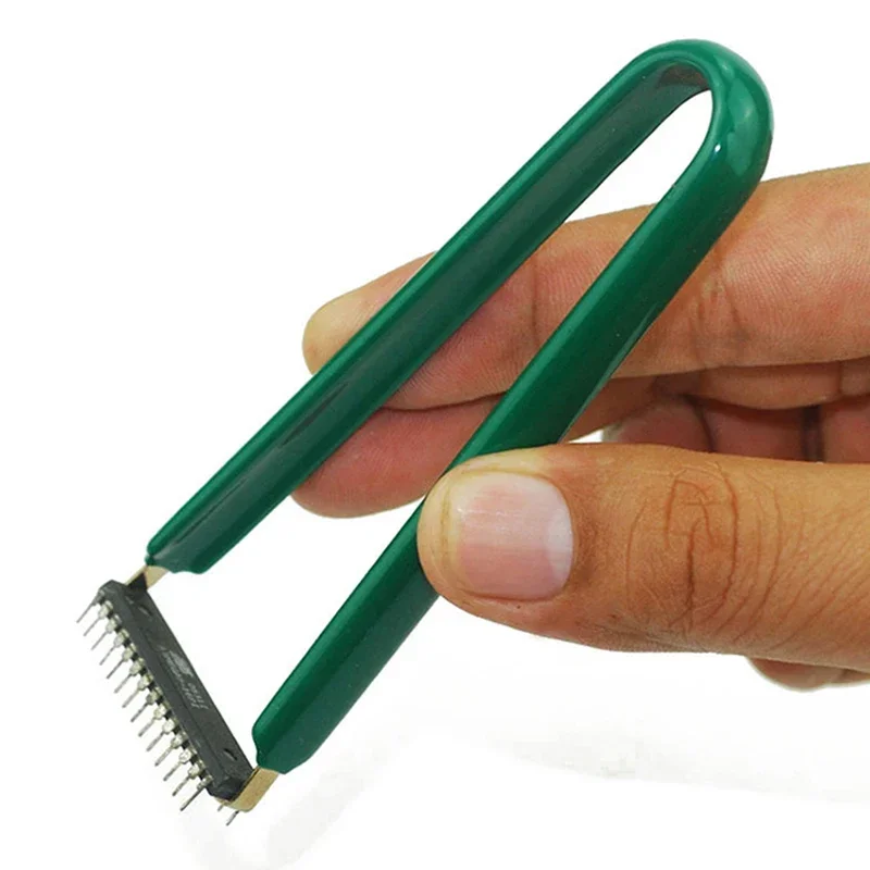 U Type IC Chip Extractor for ROM Extraction Removal Puller Pull Up Machine Clip Repair Tool DIP Encapsulation Extraction