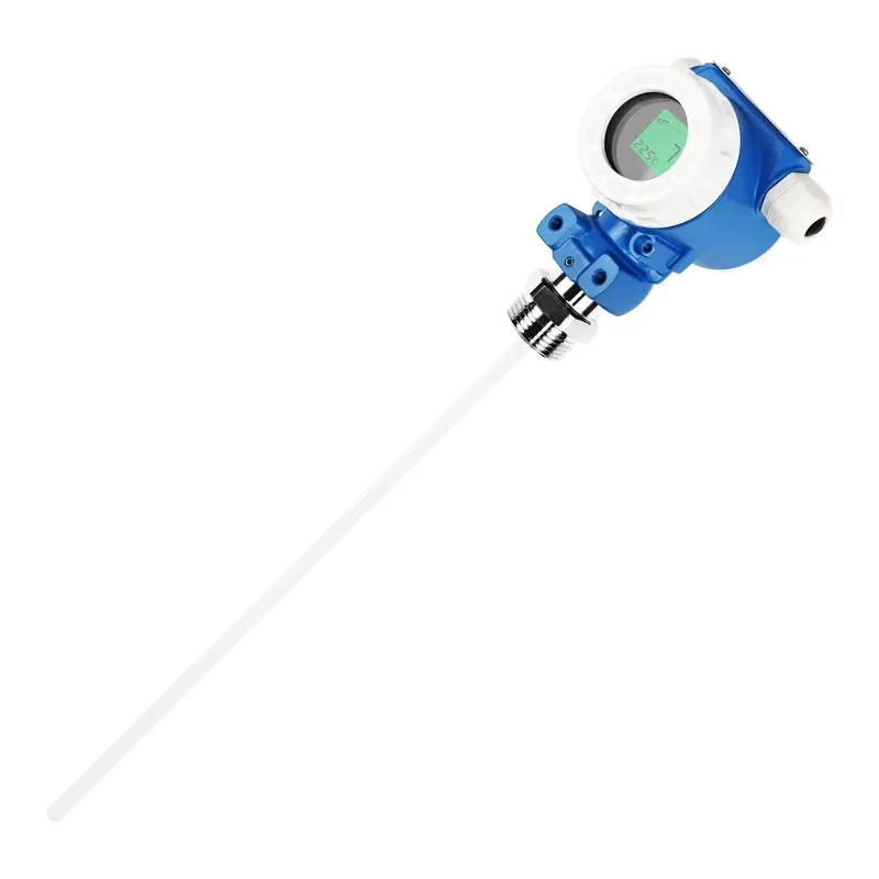 Liquid Level Transmitter Capacitive Probe High Precision 0.5 Percent Metal Sensor for Industrial Automation Water Oil