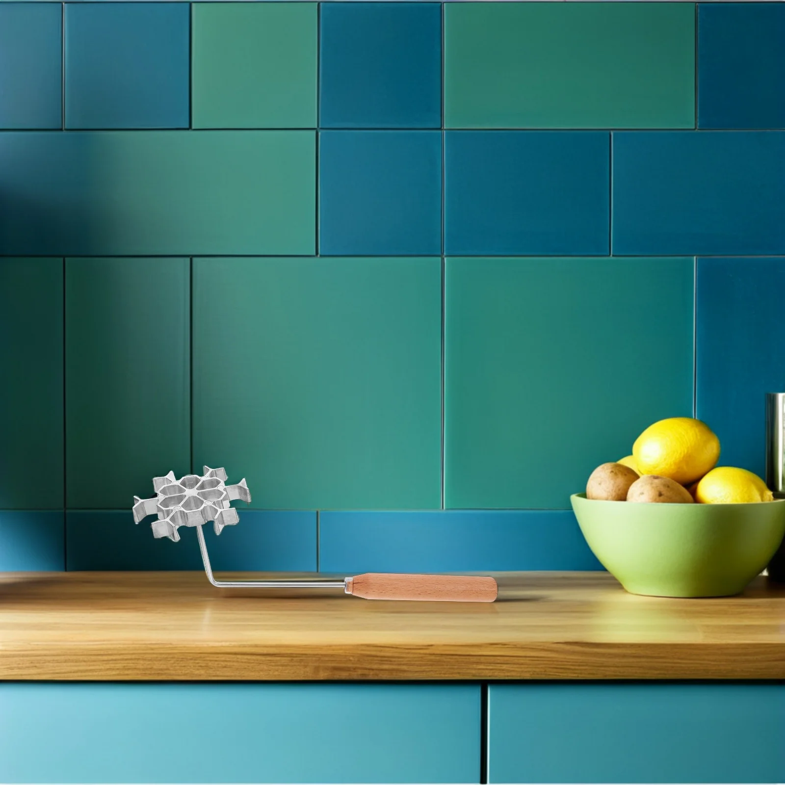 

3Pcs Metal Cookie Molds Set Waffle Baking Timbale for Homemade Bunuelos Rosettes Festive Treats Making Safe Handle