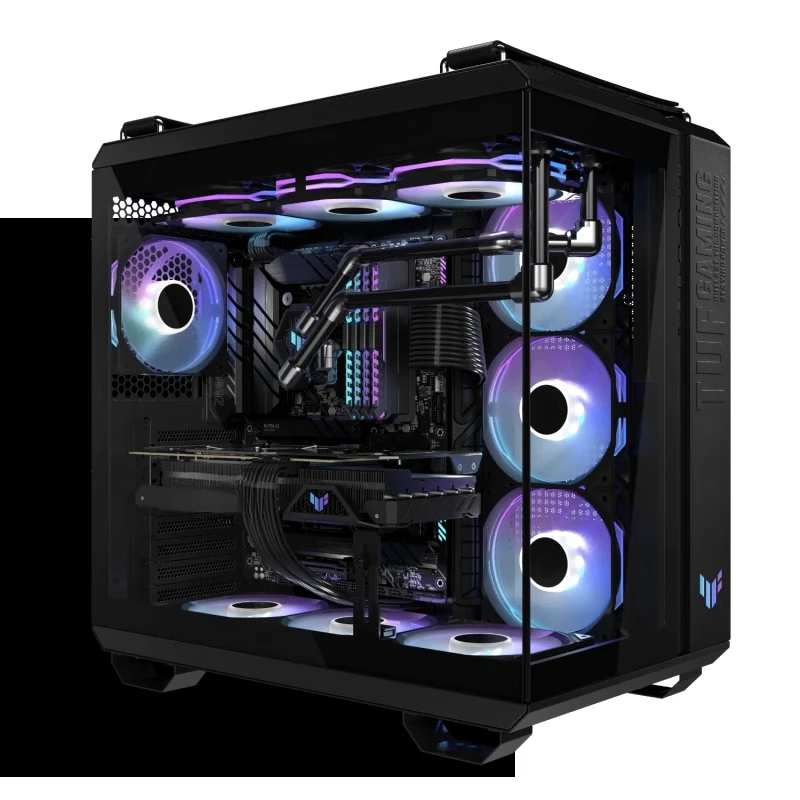 RTX5080/9800X3D/R9 9950X flagship game console DIY desktop computer assembly machine