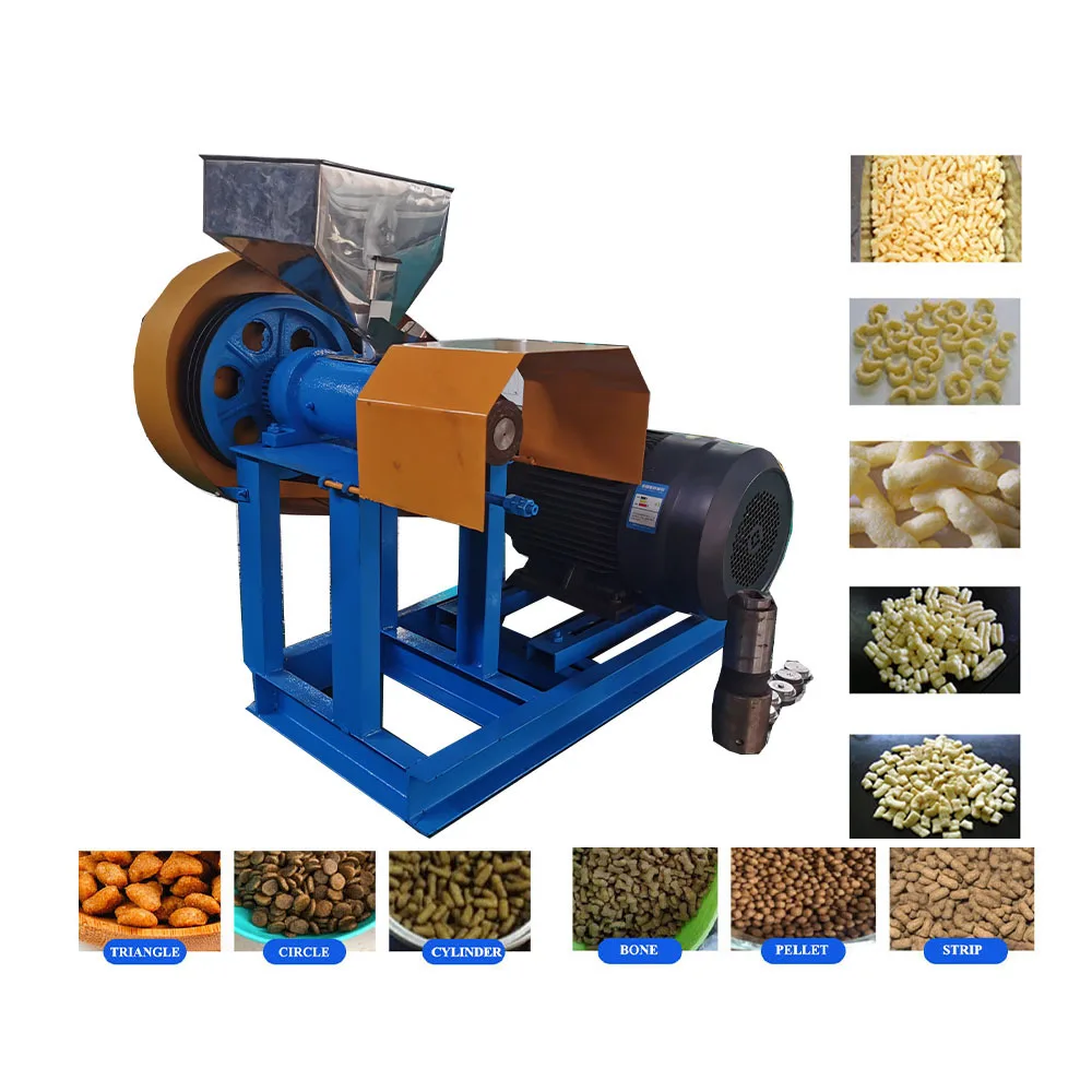 Small Breakfast Cereal Corn Flakes Grain Corn Rice Puff Snack Food Making Maker Extruder Making Machine