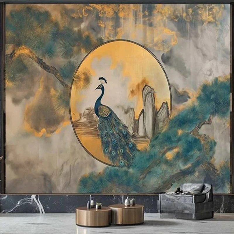MU7770  Wallpaper Modern Fashion 3D Abstract Horse Animal Wall Murals Study Room Bedroom Background Wall Papers Home Decor