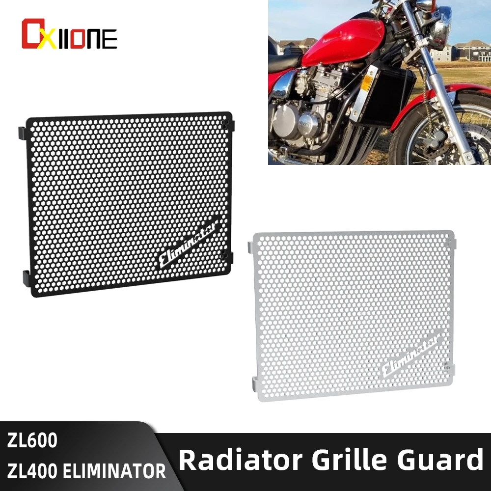 

For Kawasaki ZL600 ZL 600 1986-1997 ZL 400 ZL400 ELIMINATOR 1985-1995 1994 Motorcycle CNC Radiator Grille Guard Protection Cover