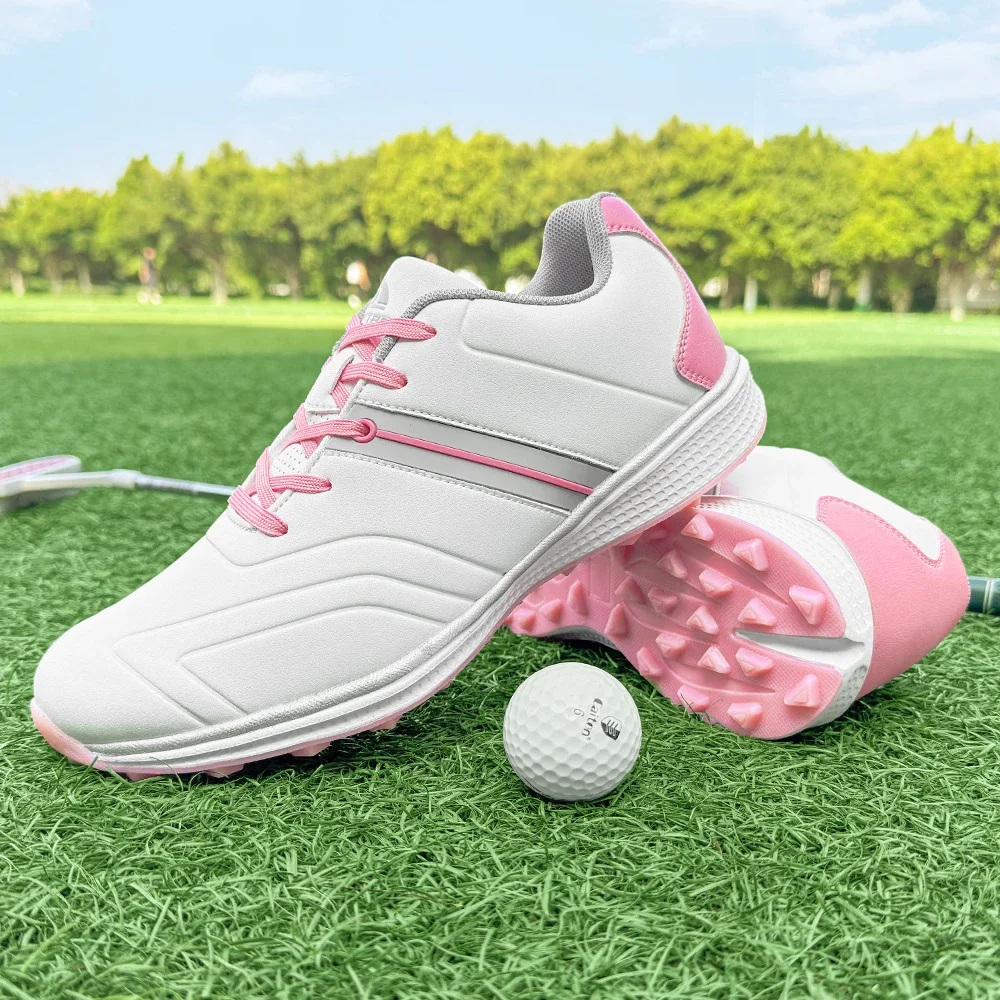 

New Golf Sneaker Comfortable Walking Golfers Girls Golf Sport Shoes Golf Footwears